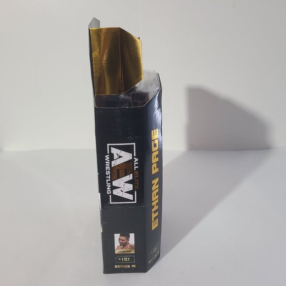AEW Unrivaled Series 15 Ethan Page Action Figure Rare 1 of 3000 Chase MOC New - Picture 5 of 5